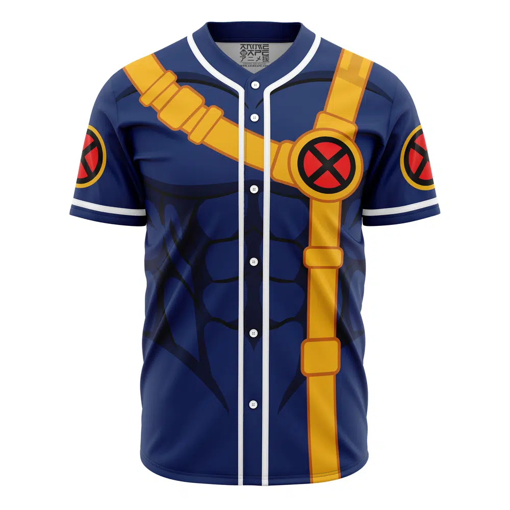 Mckenzieshoponline Cyclops X-Men Marvel Personalized Baseball Jersey For Fans