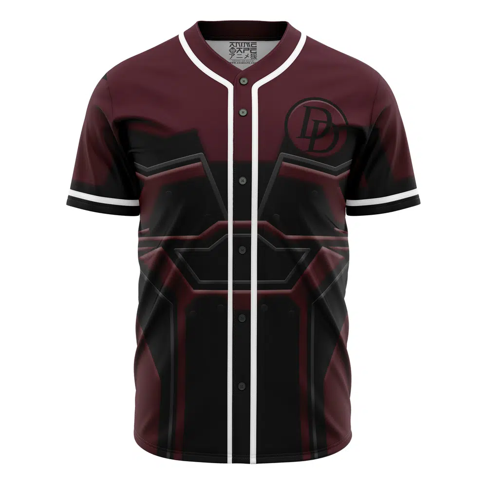 Mckenzieshoponline Daredevil Cosplay Marvel Personalized Baseball Jersey For Fans