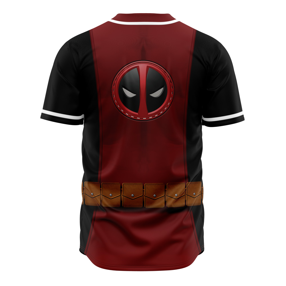 Mckenzieshoponline Deadpool Cosplay Marvel Personalized Baseball Jersey For Fans - Image 2