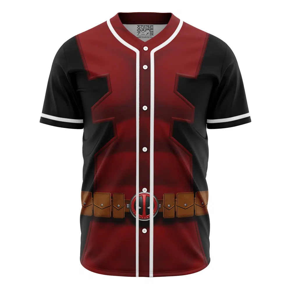 Mckenzieshoponline Deadpool Cosplay Marvel Personalized Baseball Jersey For Fans