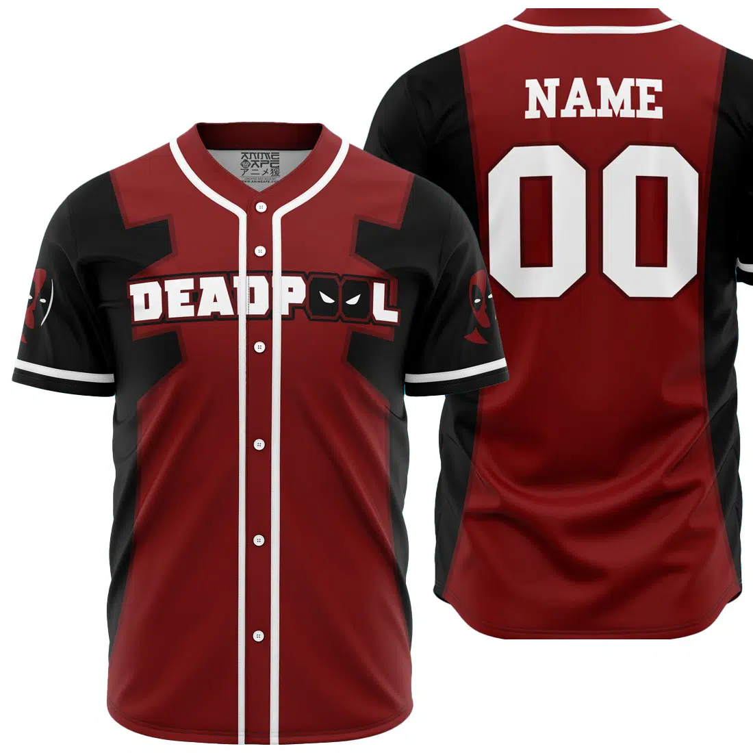 Mckenzieshoponline Deadpool Marvel Personalized Baseball Jersey For Fans