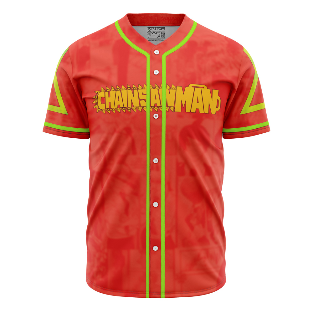 Mckenzieshoponline Denji Chainsaw Man Personalized Baseball Jersey For Fans