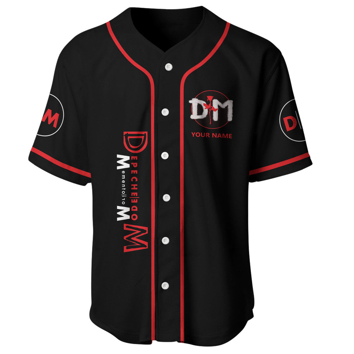 Jerseytrend Depeche Mode Memento Mori Personalized Baseball Jersey For Fans - Image 4