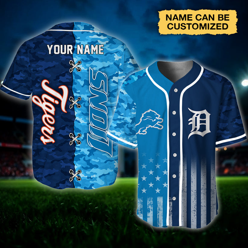Mckenzieshoponline Detroit Personalized Baseball Jersey For Fans