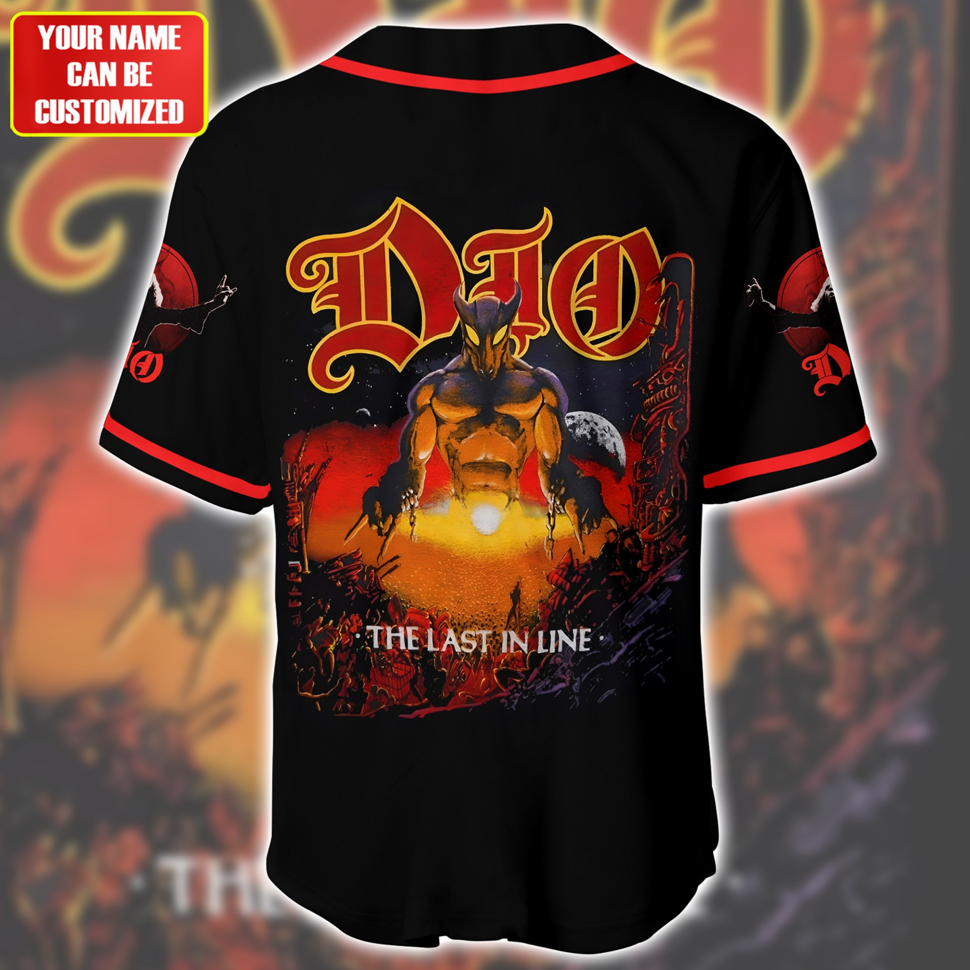 Jerseytrend Dio Band The Last In Line Personalized Baseball Jersey For Fans - Image 3