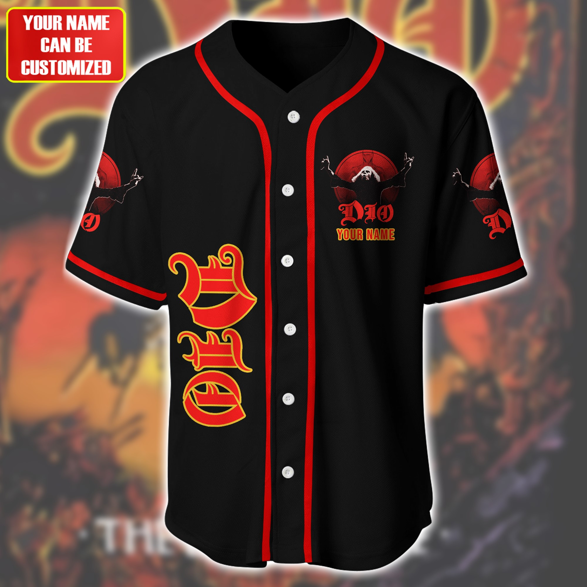 Jerseytrend Dio Band The Last In Line Personalized Baseball Jersey For Fans - Image 2