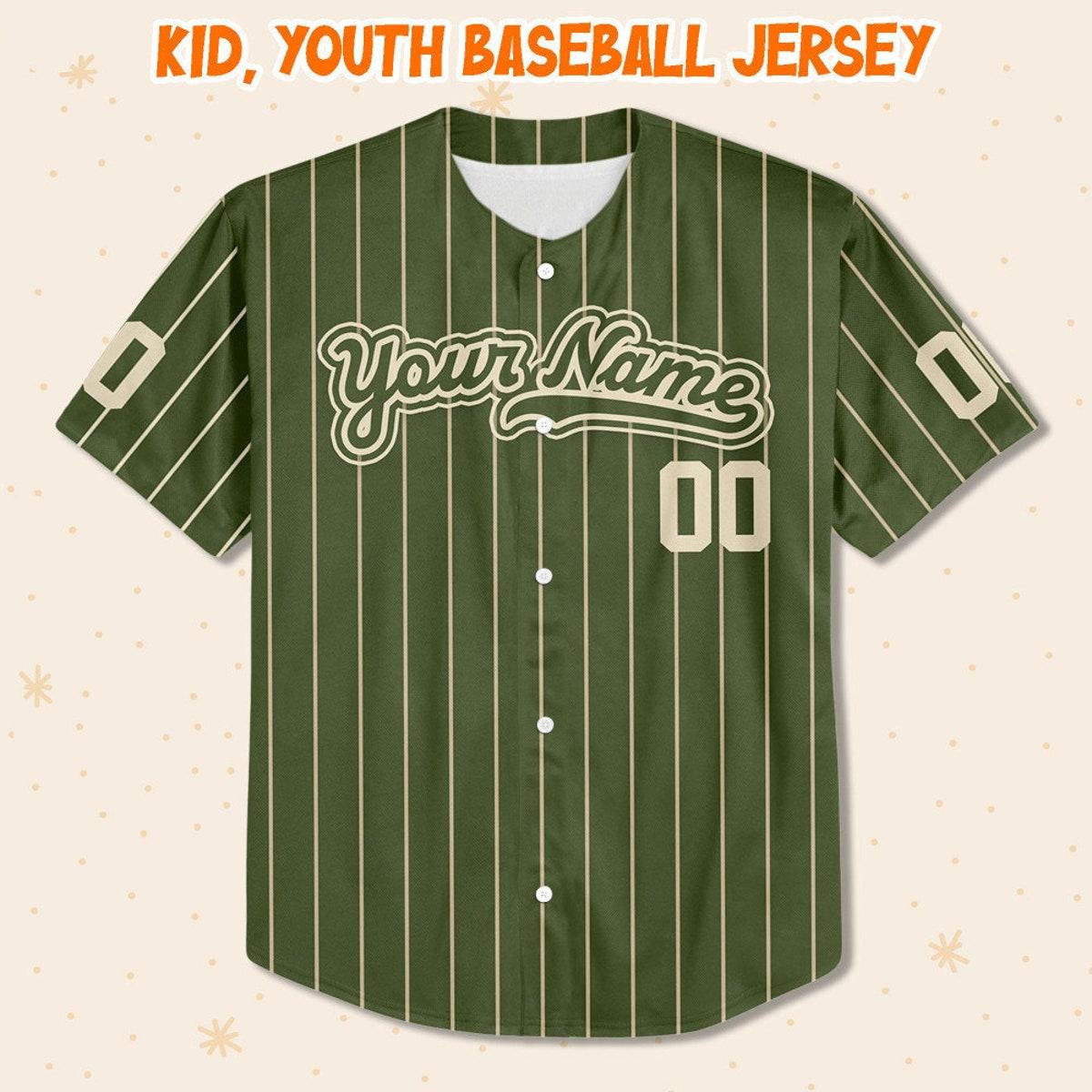 Mckenzieshoponline Disney Animal Kingdom Green Personalized Baseball Jersey For Fans - Image 3