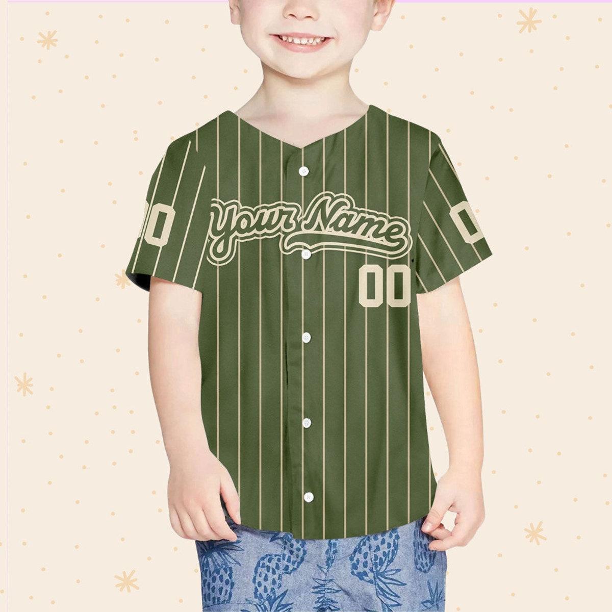 Mckenzieshoponline Disney Animal Kingdom Green Personalized Baseball Jersey For Fans - Image 5