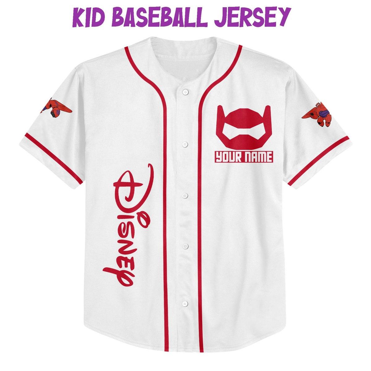 Mckenzieshoponline Disney Big Hero 6 Baymax In Armor Personalized Baseball Jersey For Fans - Image 3