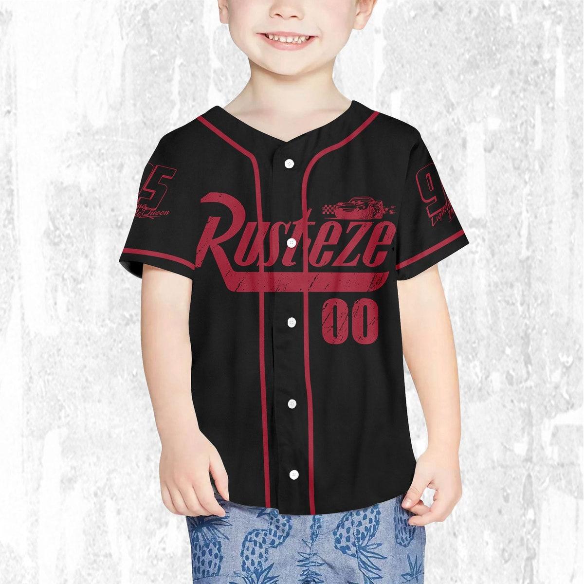 Mckenzieshoponline Disney Cars Lightning Mcqueen Racing Personalized Baseball Jersey For Fans - Image 8