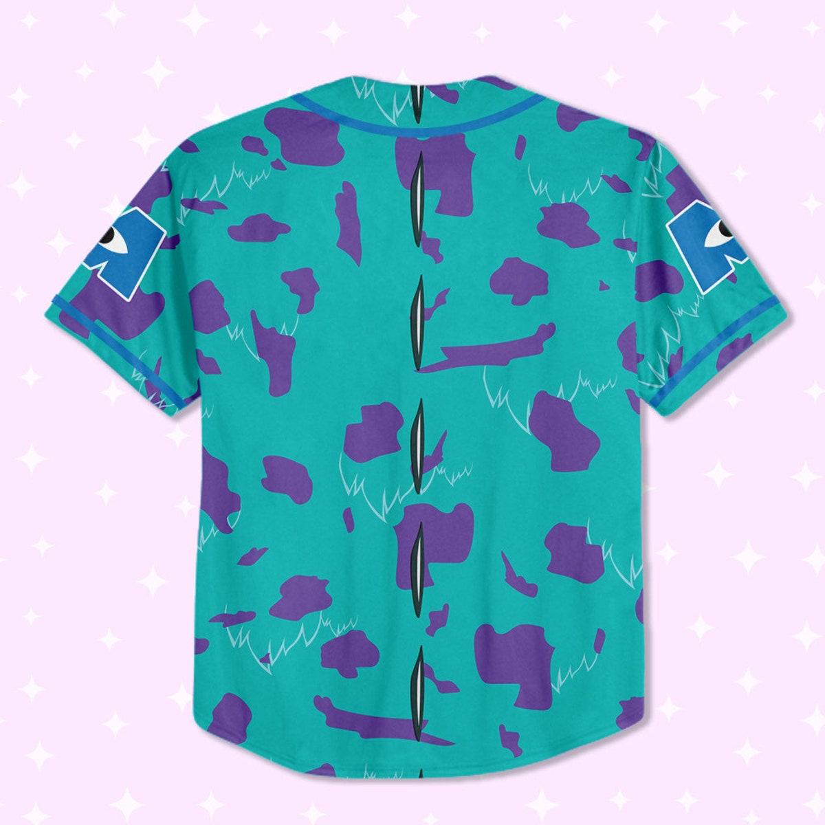 Mckenzieshoponline Disney Monsters Inc Cosplay Sully Suit Personalized Baseball Jersey For Fans - Image 4