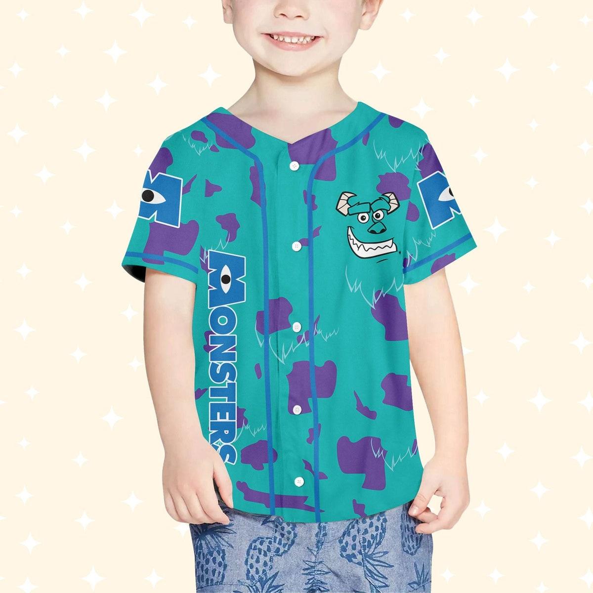 Mckenzieshoponline Disney Monsters Inc Cosplay Sullyure Personalized Baseball Jersey For Fans - Image 4