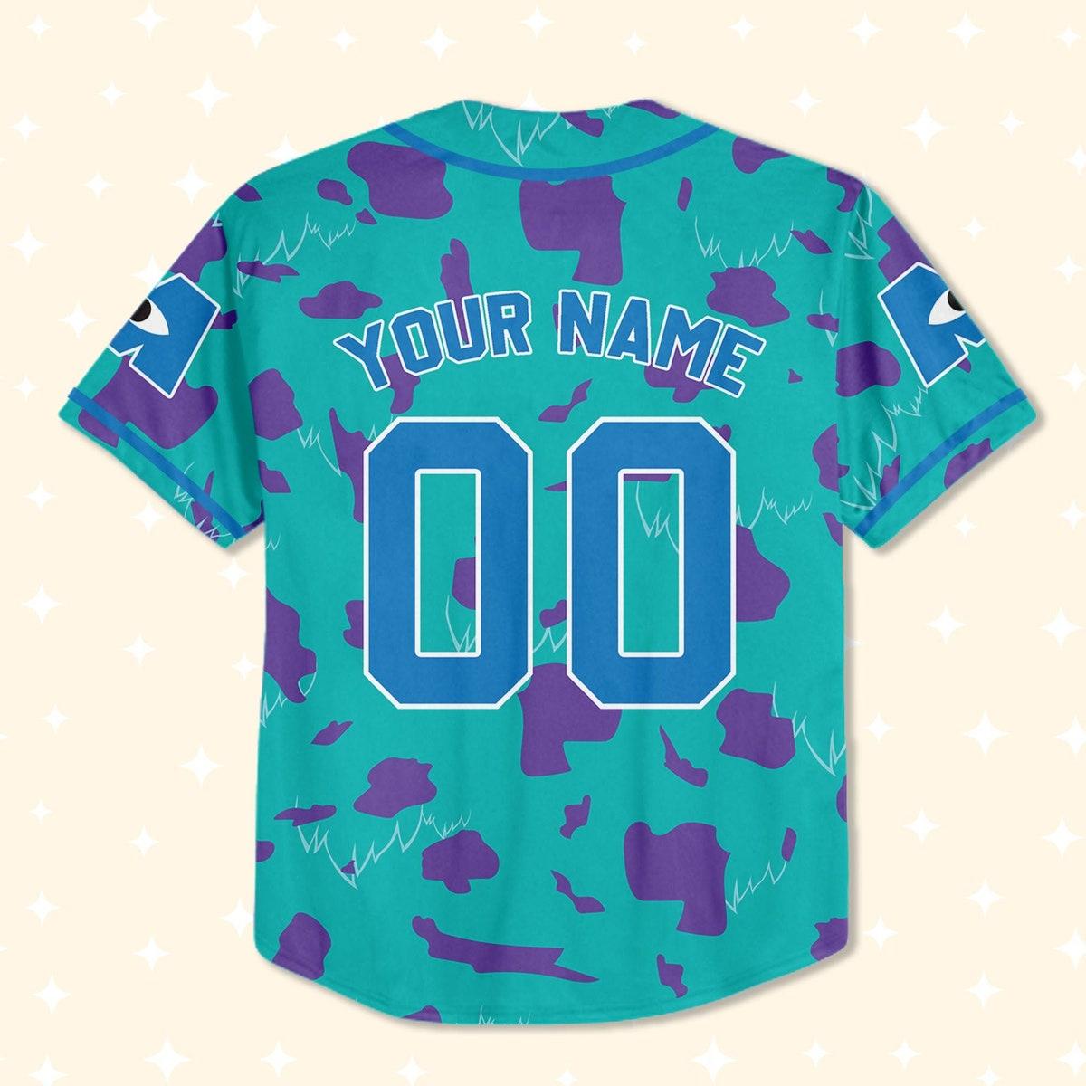 Mckenzieshoponline Disney Monsters Inc Cosplay Sullyure Personalized Baseball Jersey For Fans - Image 3