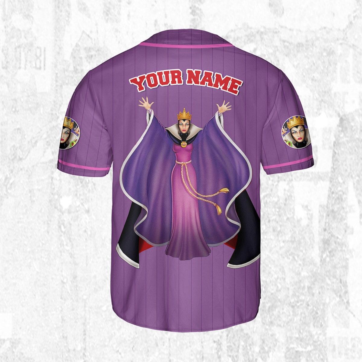 Mckenzieshoponline Disney Snow White And The Seven Dwarfs Personalized Baseball Jersey For Fans - Image 5