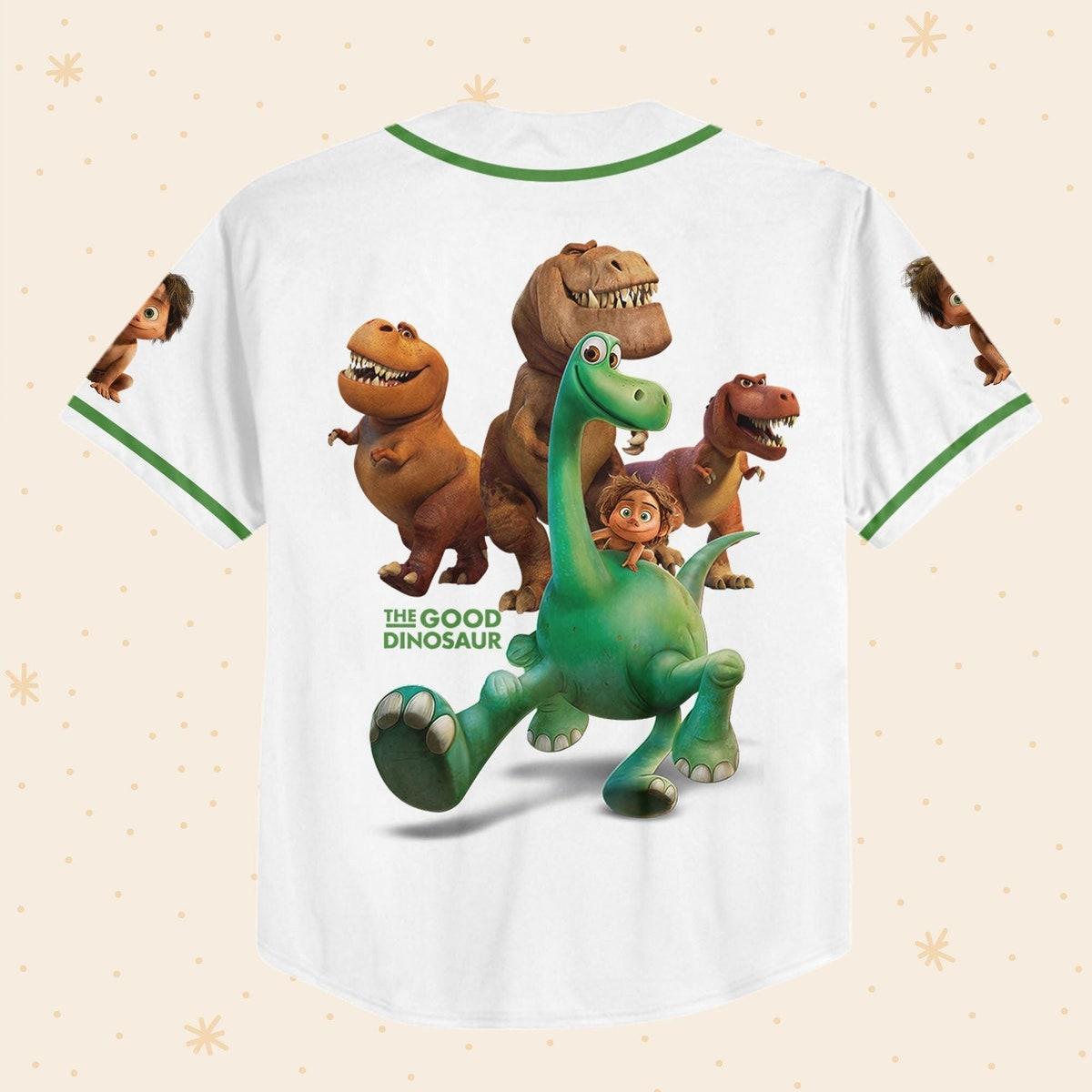 Mckenzieshoponline Disney The Good Dinosaur Characters Personalized Baseball Jersey For Fans - Image 4