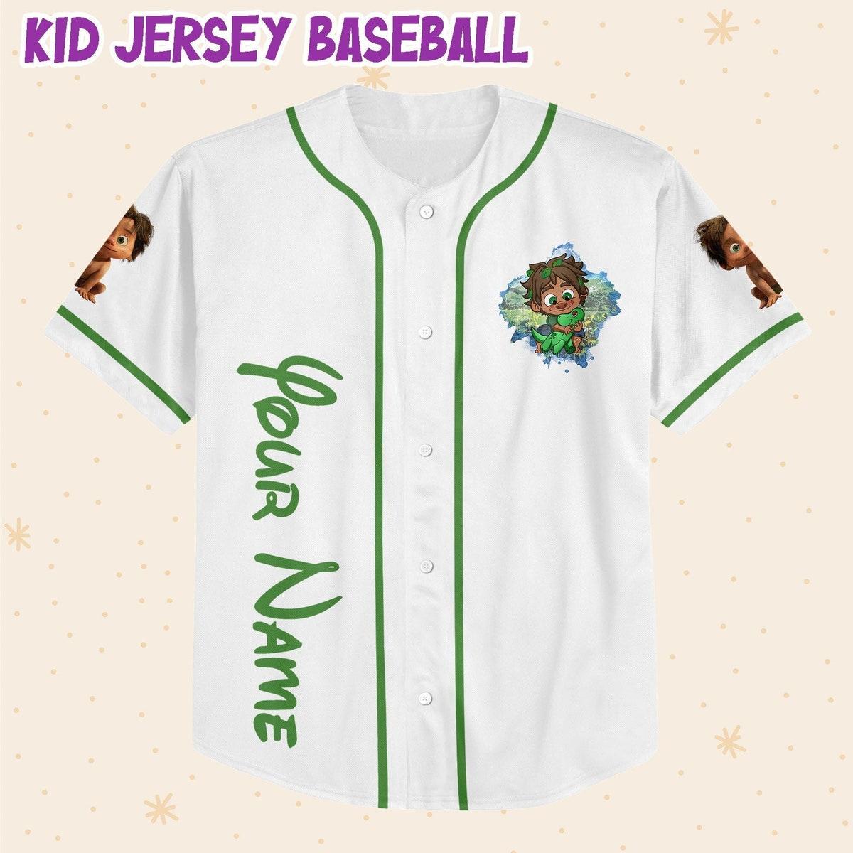 Mckenzieshoponline Disney The Good Dinosaur Characters Personalized Baseball Jersey For Fans - Image 3