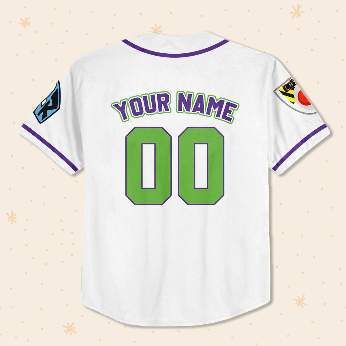 Mckenzieshoponline Disney Toy Story Buzz Lightyear Space Rangers Personalized Baseball Jersey For Fans - Image 4