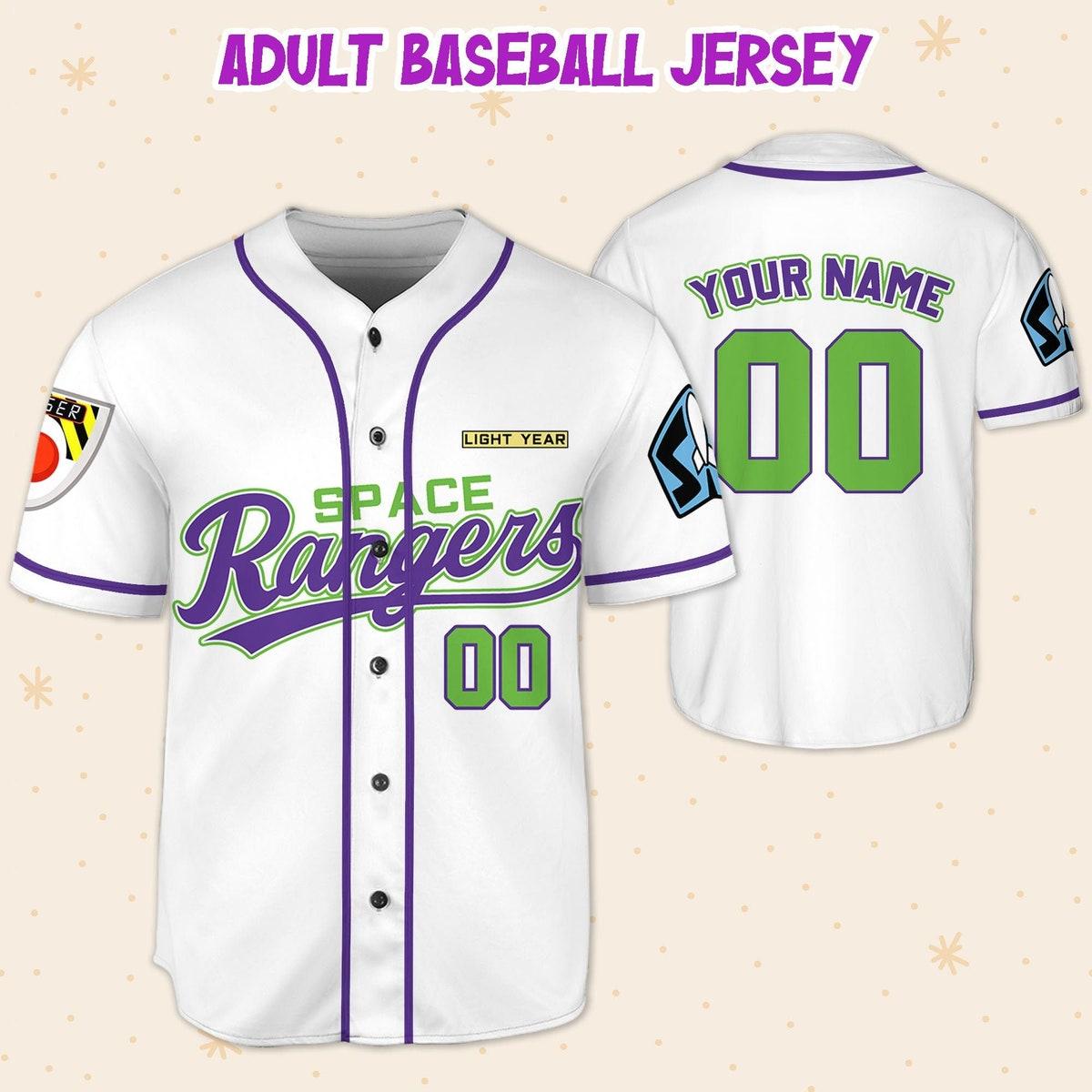 Mckenzieshoponline Disney Toy Story Buzz Lightyear Space Rangers Personalized Baseball Jersey For Fans - Image 6