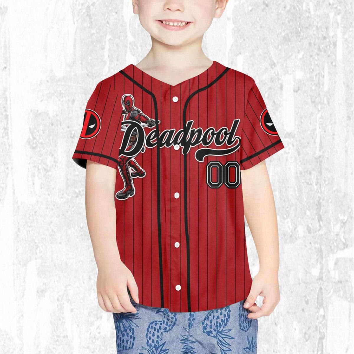 Mckenzieshoponline Disney Wolverine And Deadpool Hero Sport Personalized Baseball Jersey For Fans - Image 8