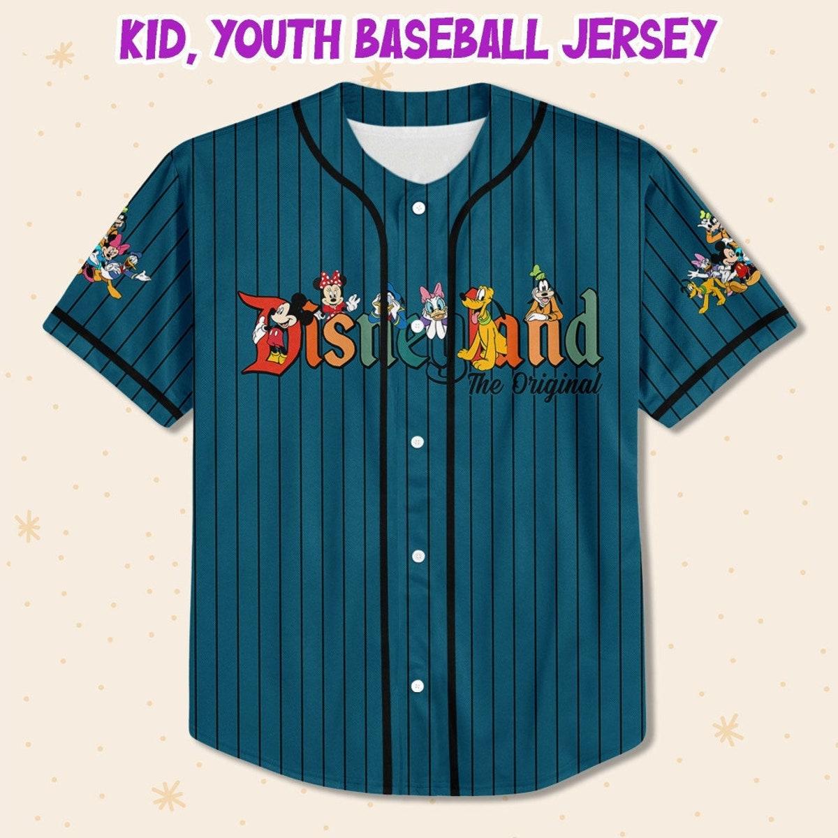 Mckenzieshoponline Disneyland The Original Characters Disney Personalized Baseball Jersey For Fans - Image 3