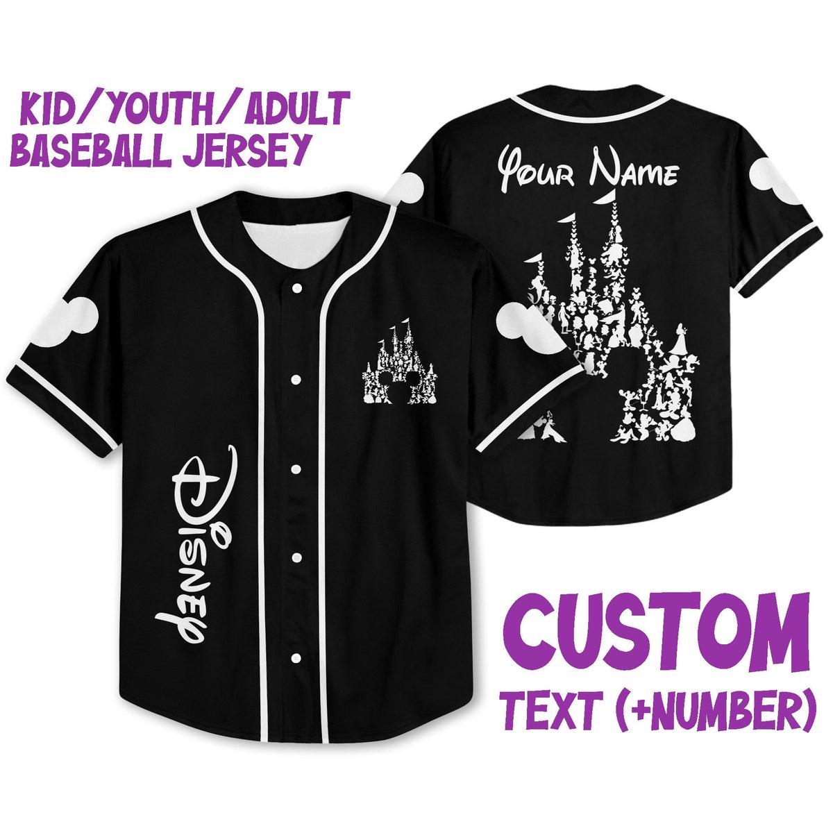 Mckenzieshoponline Disneyland Vacation Matching Personalized Baseball Jersey For Fans