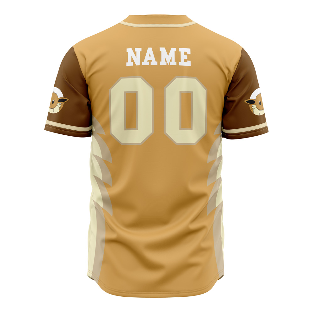 Mckenzieshoponline Eevee Eeveelution Pokemon Personalized Baseball Jersey For Fans - Image 3