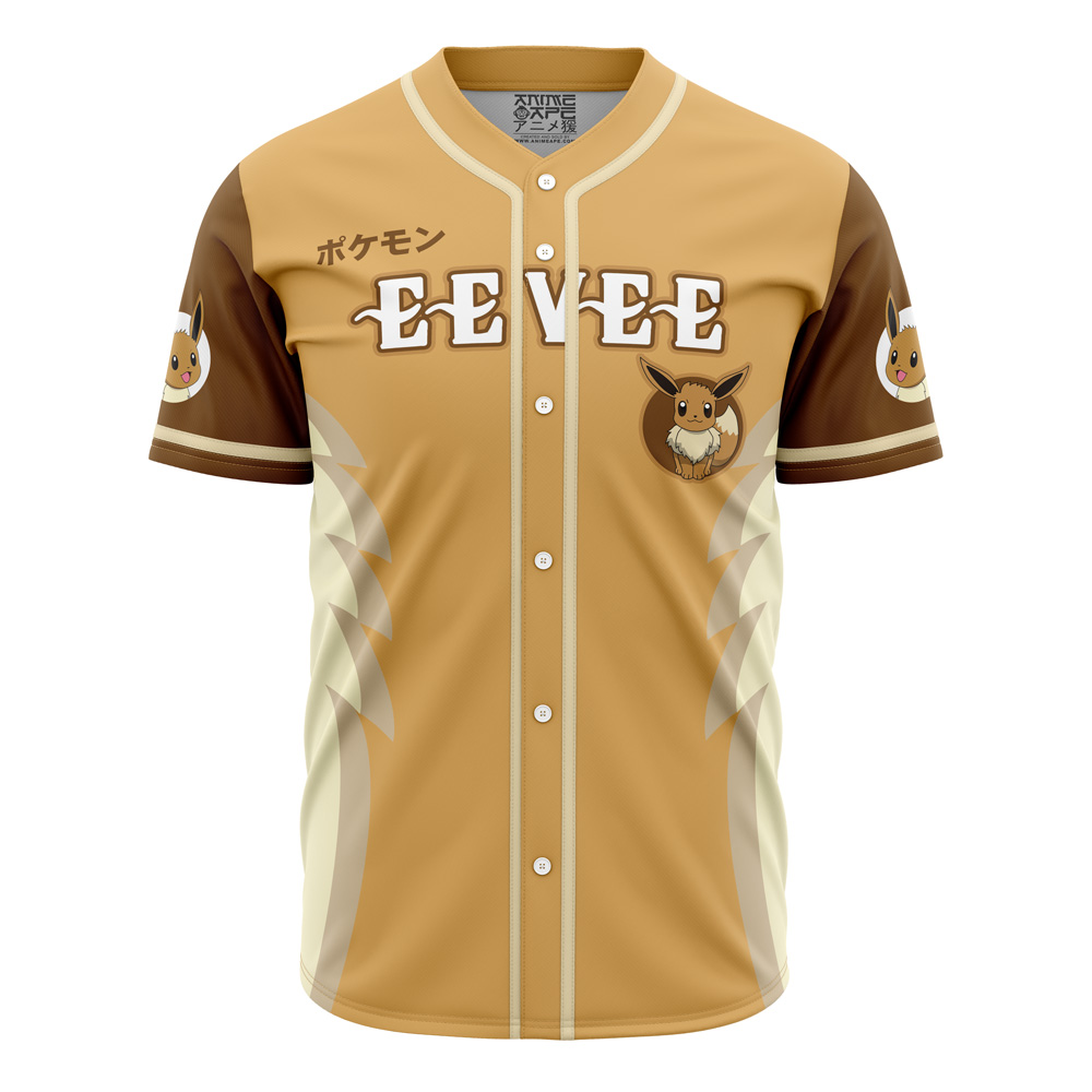 Mckenzieshoponline Eevee Eeveelution Pokemon Personalized Baseball Jersey For Fans - Image 2