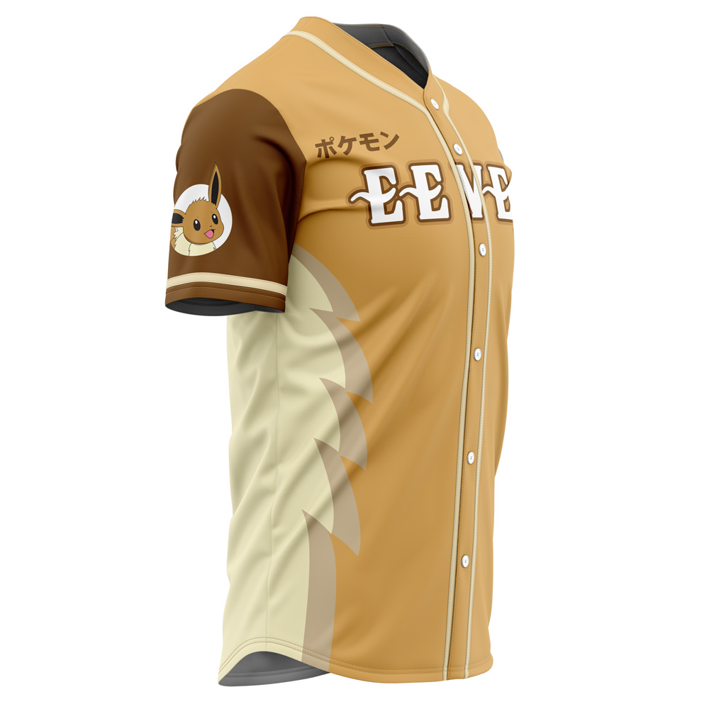 Mckenzieshoponline Eevee Eeveelution Pokemon Personalized Baseball Jersey For Fans - Image 4