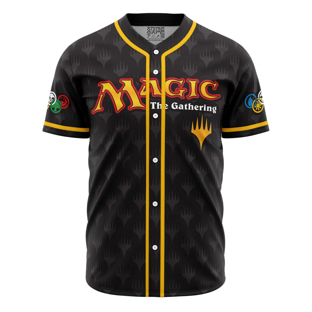 Mckenzieshoponline Elements of Magic the Gathering Personalized Baseball Jersey For Fans - Image 2