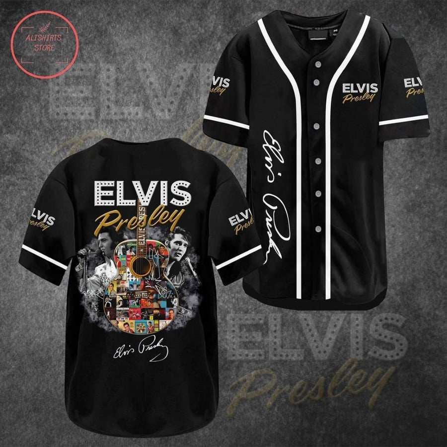 Jerseytrend Elvis Presley Personalized Baseball Jersey For Fans