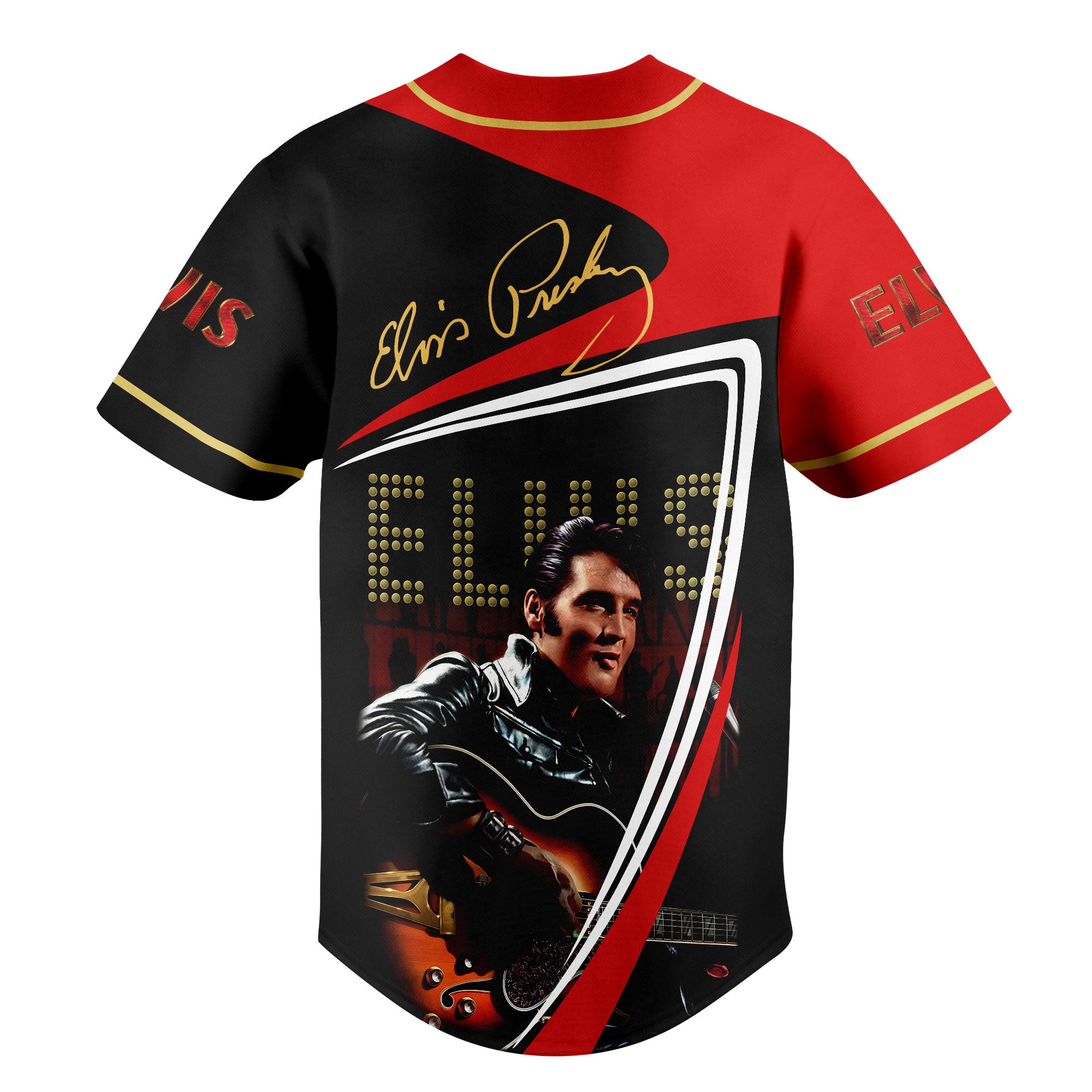 Mckenzieshoponline Elvis Presley Personalized Baseball Jersey For Fans - Image 4