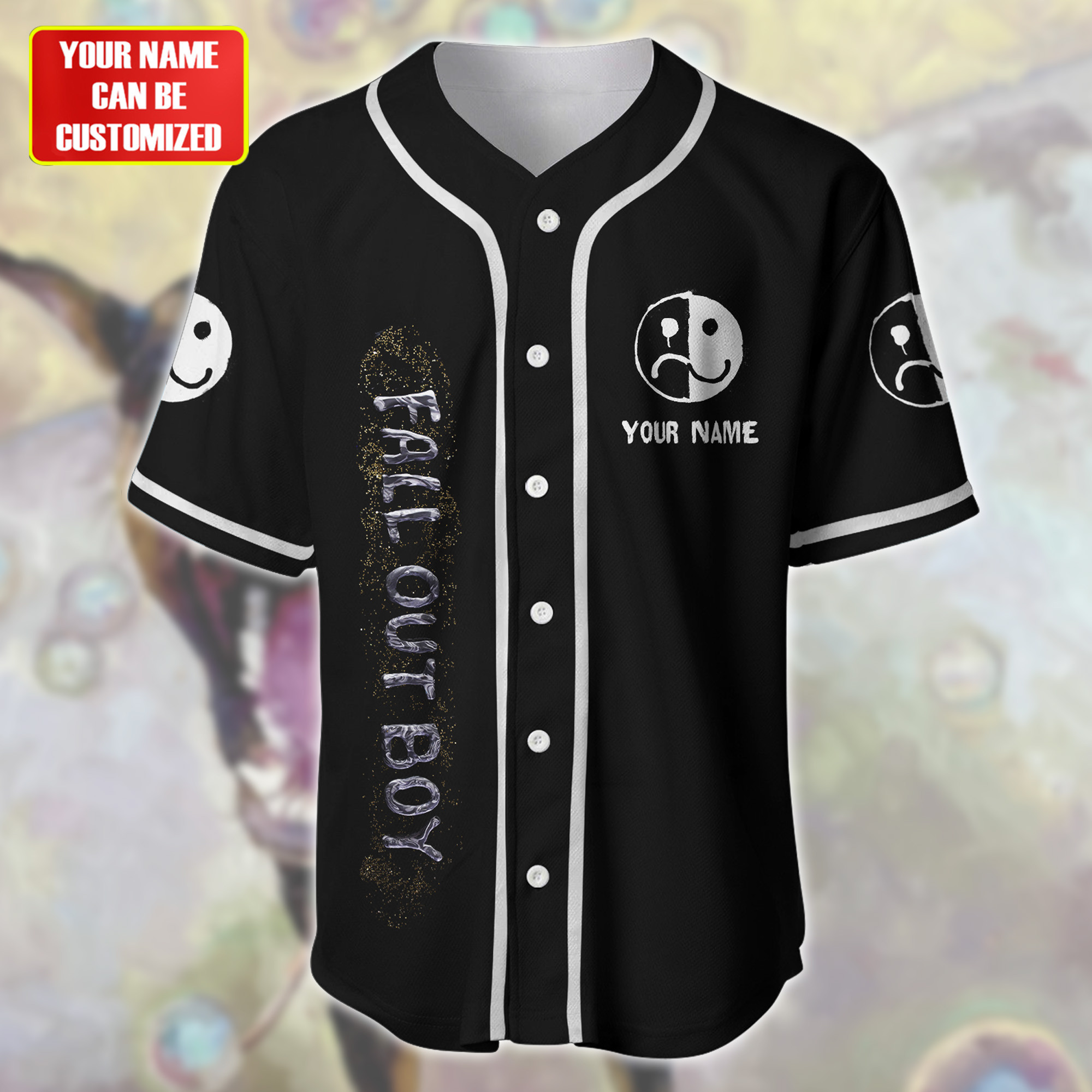 Jerseytrend Fall Out Boy So Much (For) Stardust Personalized Baseball Jersey For Fans - Image 4