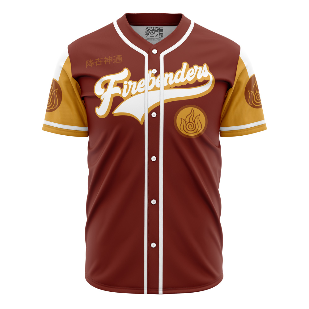 Mckenzieshoponline Firebenders Avatar The Last Airbender Personalized Baseball Jersey For Fans