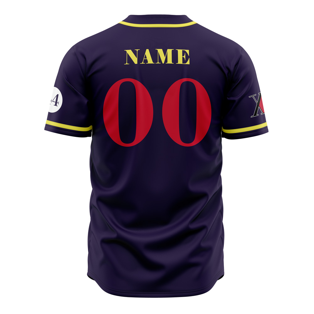Mckenzieshoponline First Outfit Hisoka Hunter X Hunter Personalized Baseball Jersey For Fans - Image 3