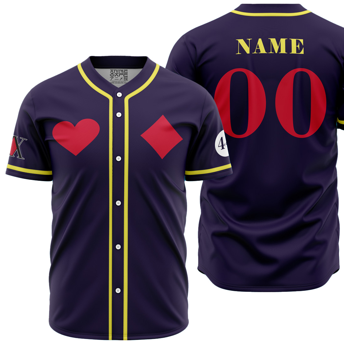 Mckenzieshoponline First Outfit Hisoka Hunter X Hunter Personalized Baseball Jersey For Fans