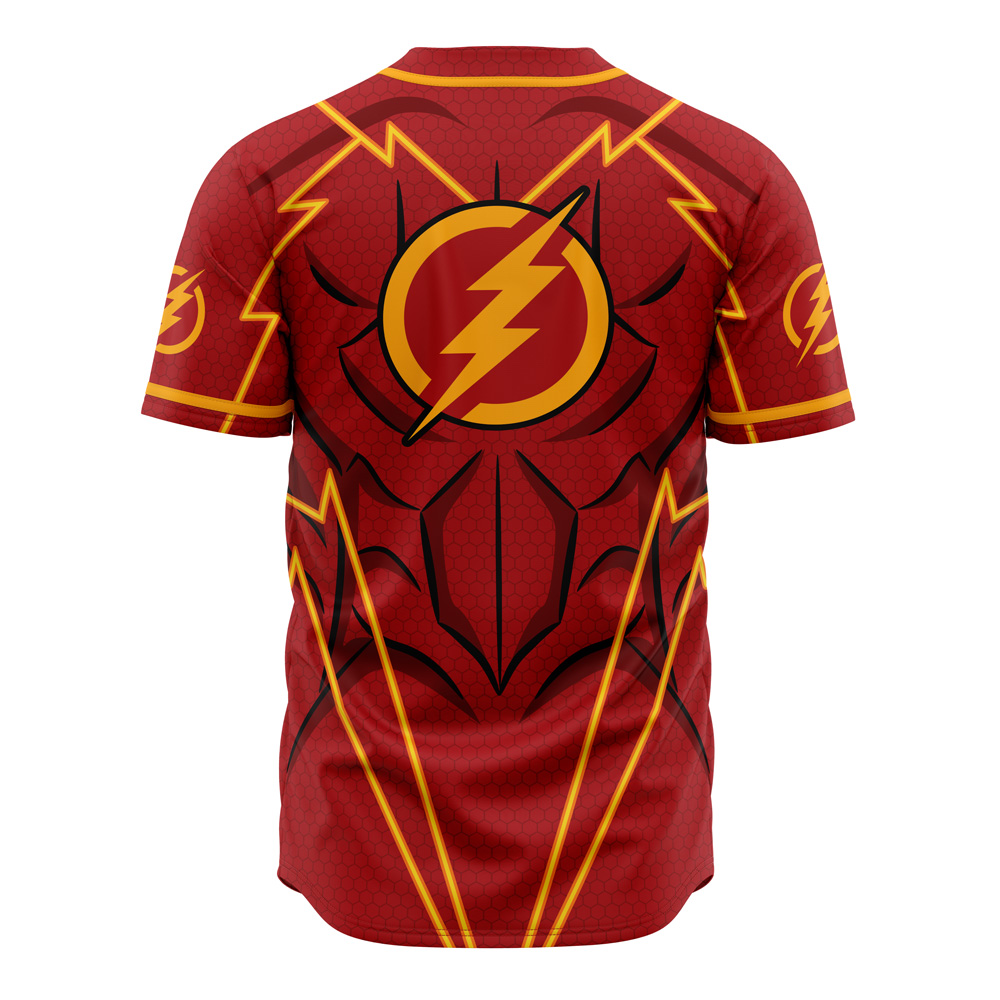 Mckenzieshoponline Flash DC Comics Personalized Baseball Jersey For Fans - Image 2
