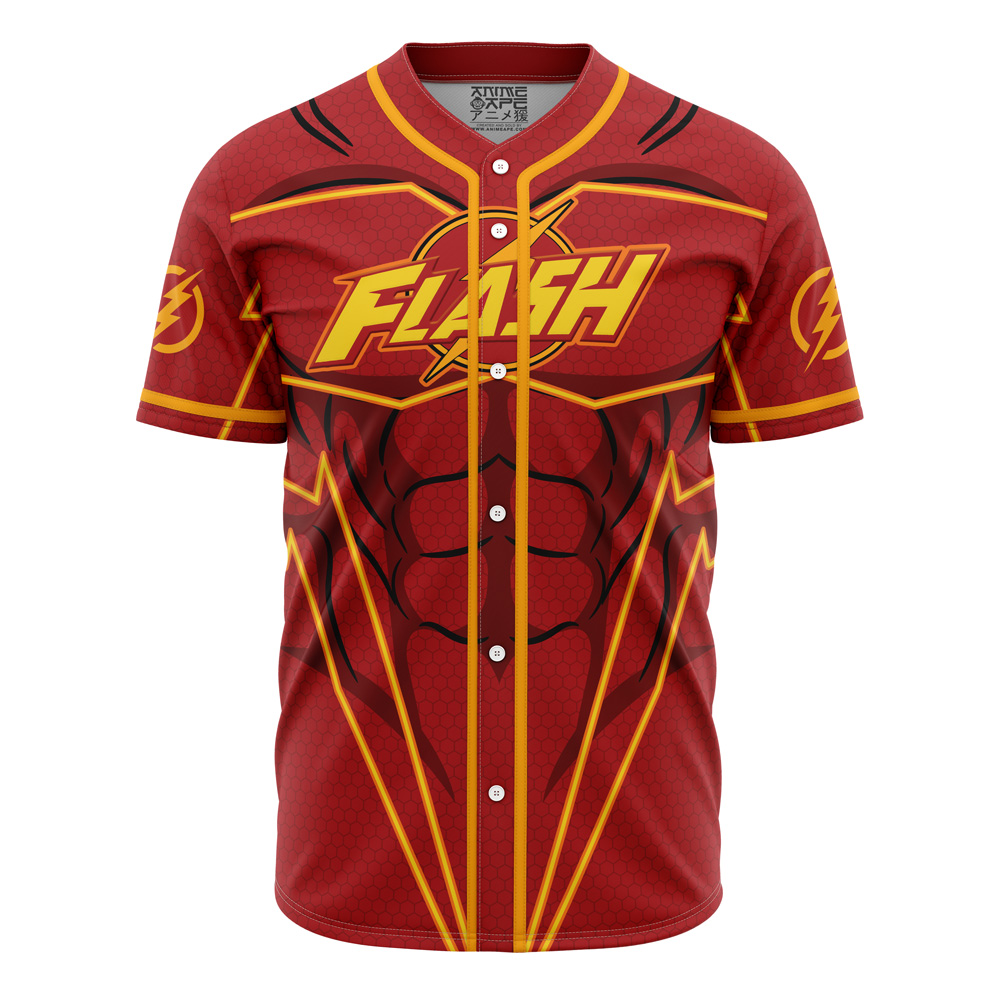 Mckenzieshoponline Flash DC Comics Personalized Baseball Jersey For Fans