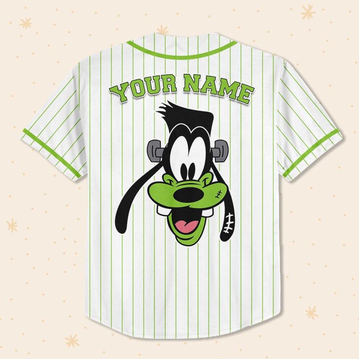 Mckenzieshoponline Frankenstein Goofy Disney Halloween Personalized Baseball Jersey For Fans - Image 4