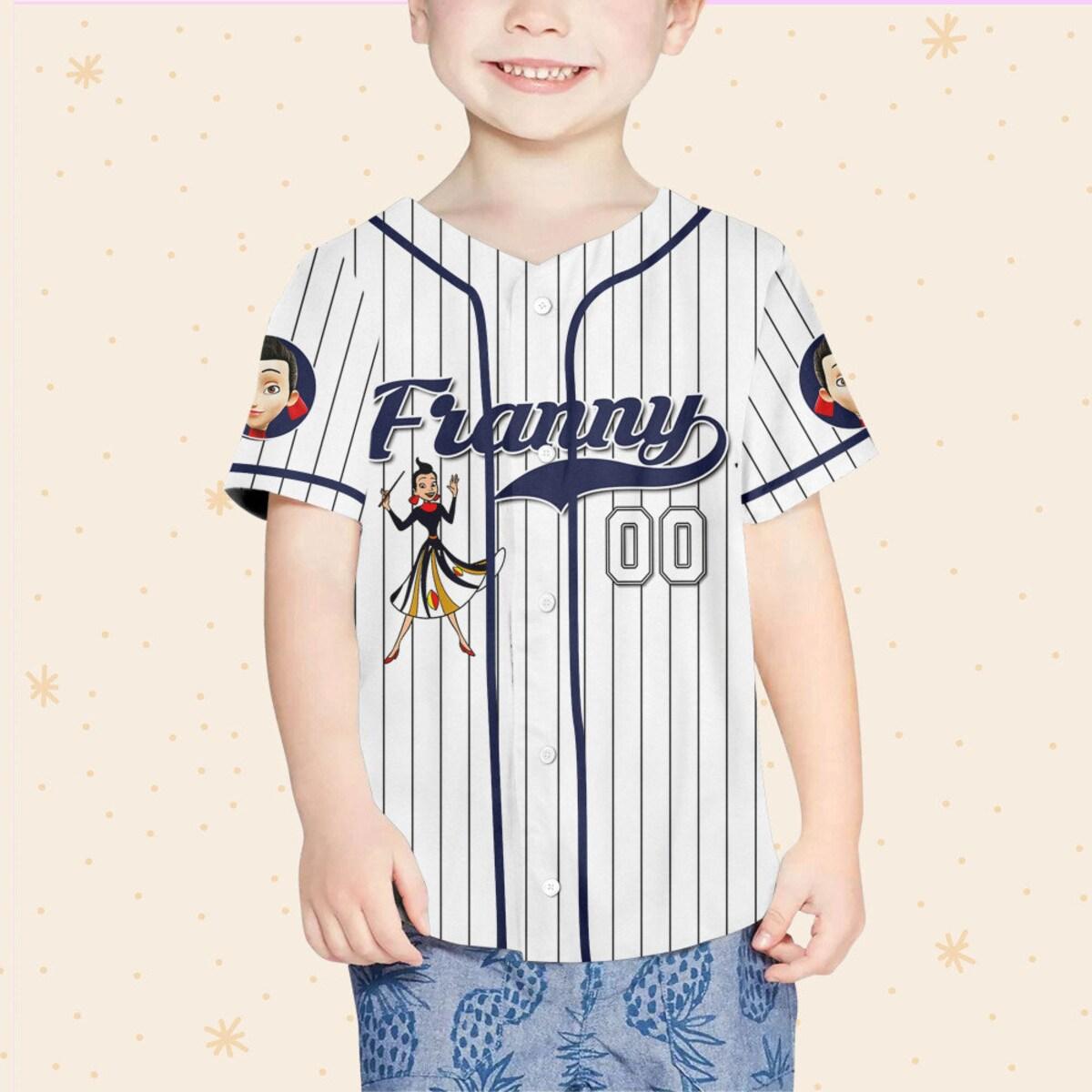Mckenzieshoponline Franny Robinson White Meet The Robinsons Personalized Baseball Jersey For Fans - Image 5