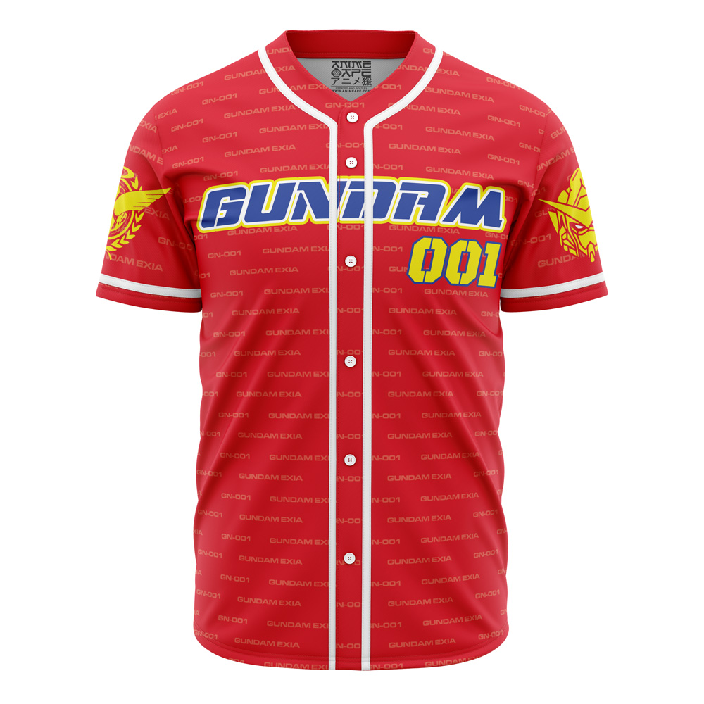 Mckenzieshoponline GN-001 Exia Gundam Personalized Baseball Jersey For Fans