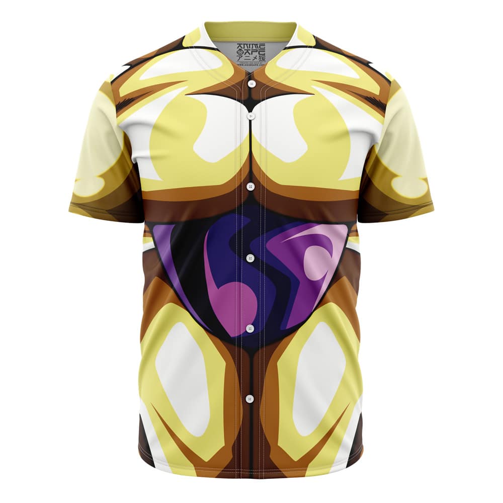 Mckenzieshoponline Golden Frieza 3D Skin Cosplay Dragon Ball Z Personalized Baseball Jersey For Fans