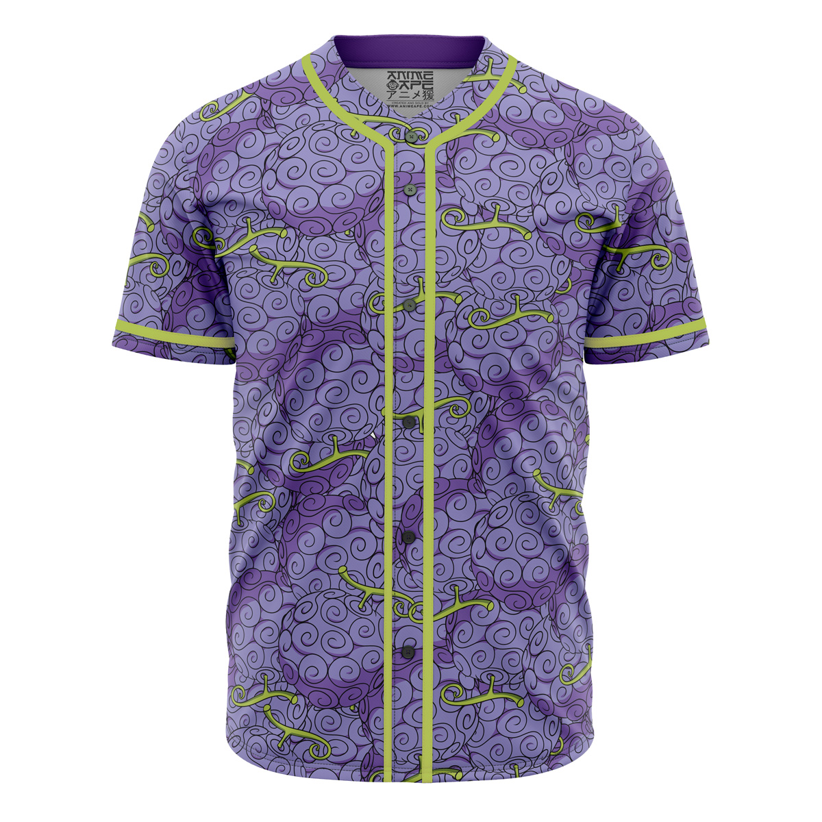 Mckenzieshoponline Gomu Gomu No Mi Devil Fruit One Piece Personalized Baseball Jersey For Fans