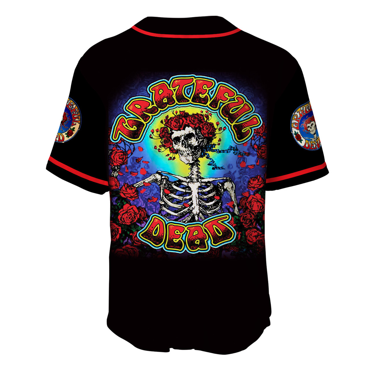 Jerseytrend Grateful Dead Personalized Baseball Jersey For Fans - Image 5