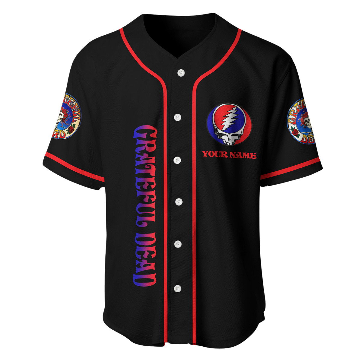 Jerseytrend Grateful Dead Personalized Baseball Jersey For Fans - Image 4