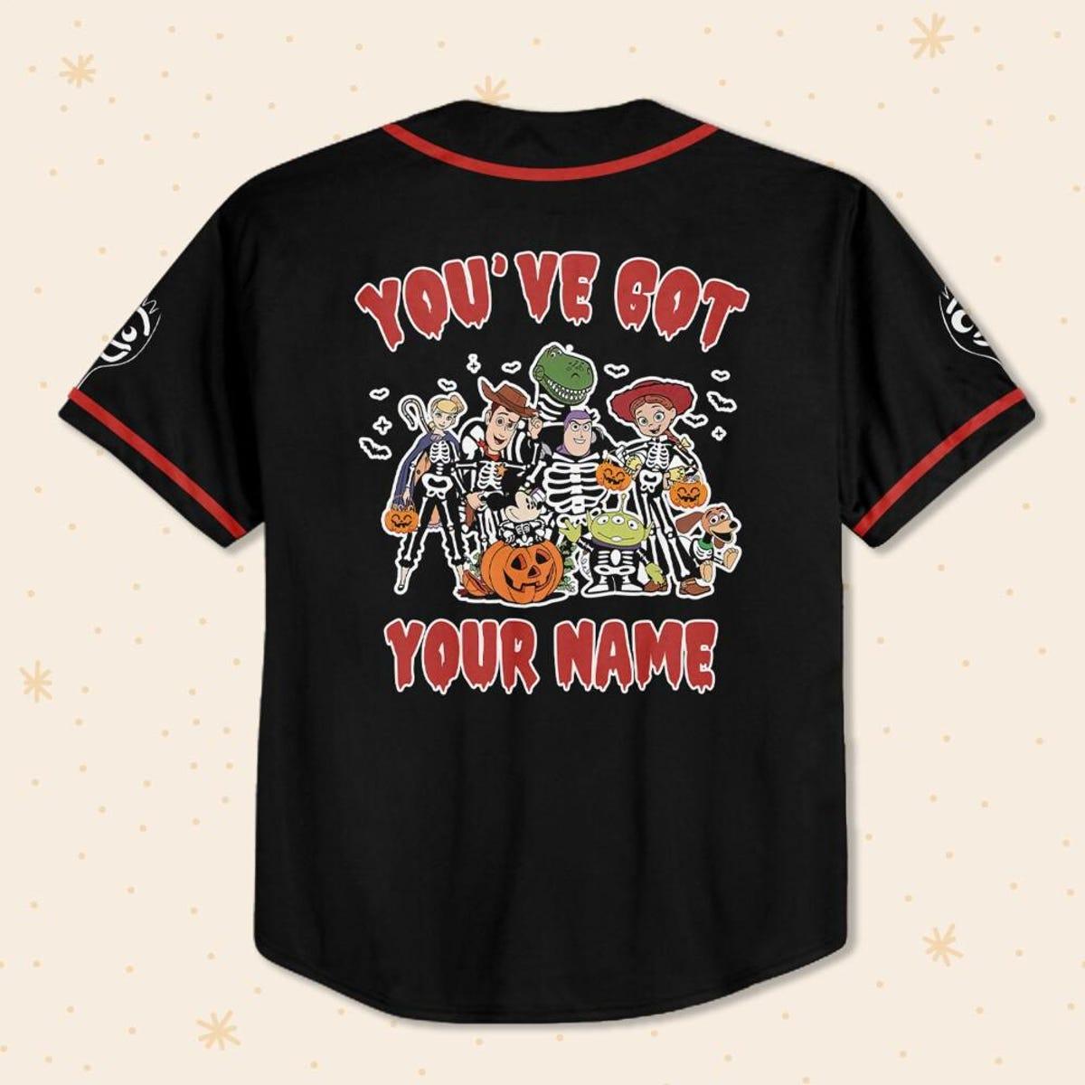 Mckenzieshoponline Halloween Toy Story And Friend Personalized Baseball Jersey For Fans - Image 4