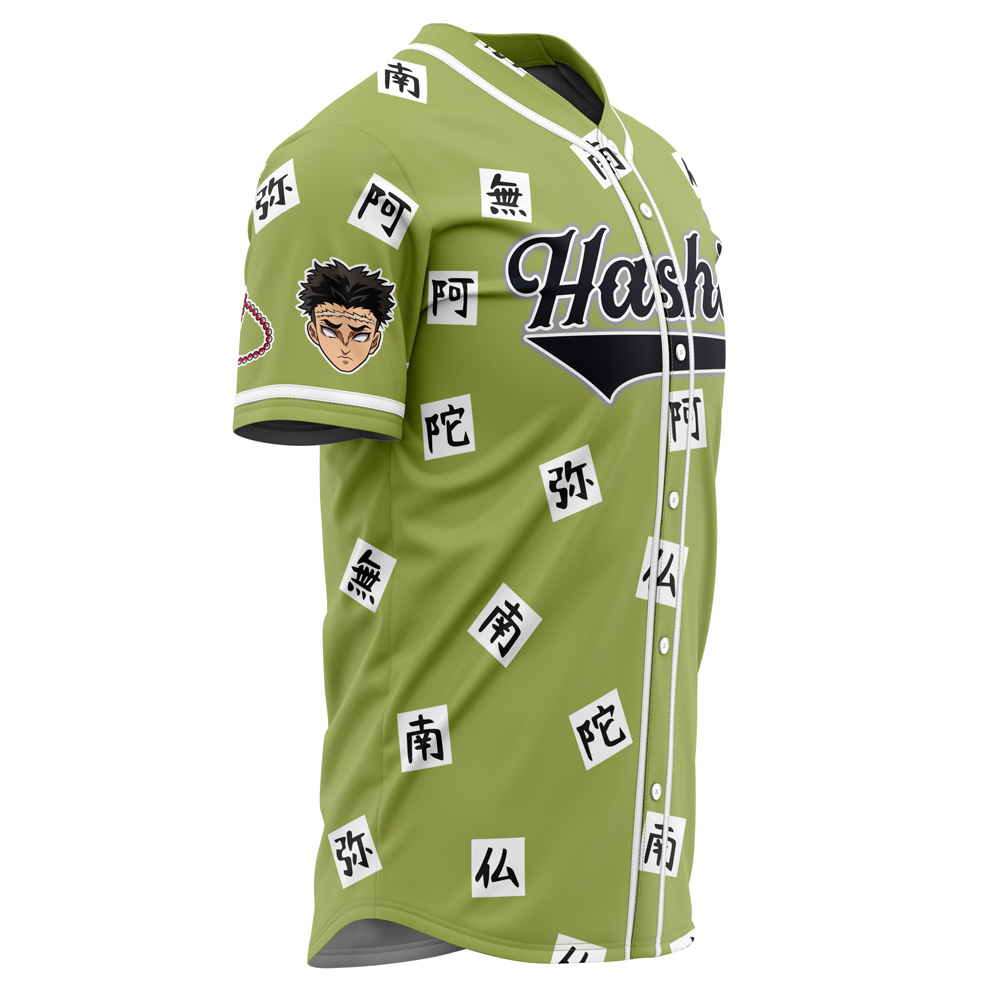 Mckenzieshoponline Hashira Gyomei Himejima Demon Slayer Personalized Baseball Jersey For Fans - Image 2