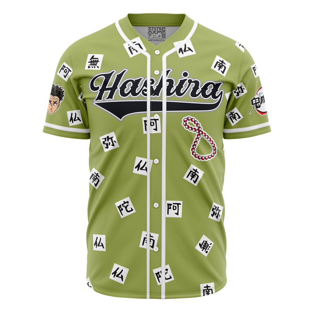 Mckenzieshoponline Hashira Gyomei Himejima Demon Slayer Personalized Baseball Jersey For Fans