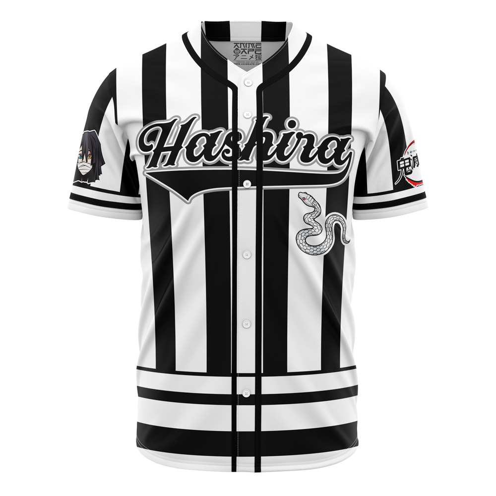 Mckenzieshoponline Hashira Obanai Iguro Demon Slayer Personalized Baseball Jersey For Fans