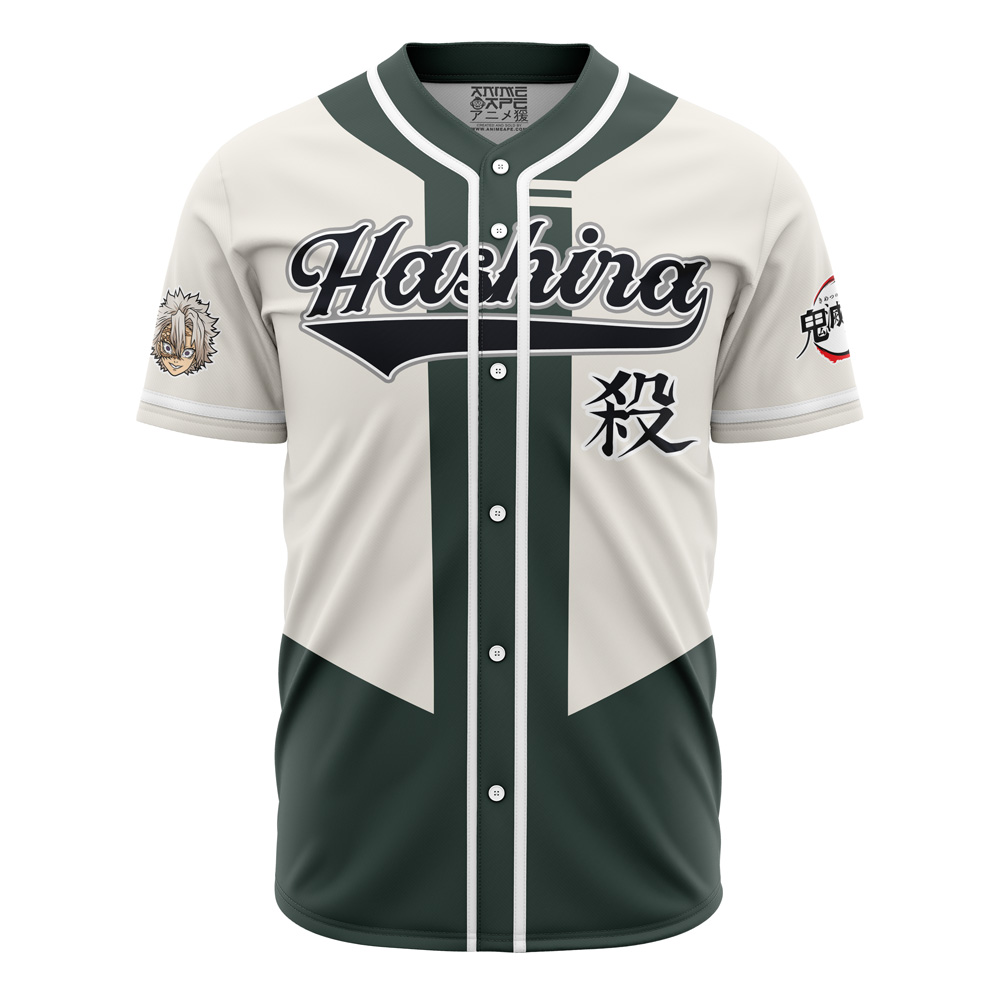 Mckenzieshoponline Hashira Sanemi Shinazugawa Demon Slayer Personalized Baseball Jersey For Fans