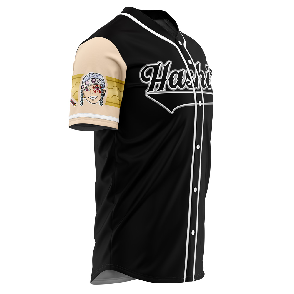 Mckenzieshoponline Hashira Tengen Uzui Demon Slayer Personalized Baseball Jersey For Fans - Image 2